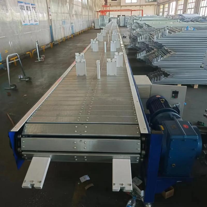重型扣板式輸送機(jī)機(jī)電設(shè)備汽車配件組裝流水線#扣板輸送機(jī)#車間 - 抖